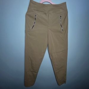 Athleta Womens 2/ SMALL Jogger Pants Cream Pull On Lightweight. Sale !!